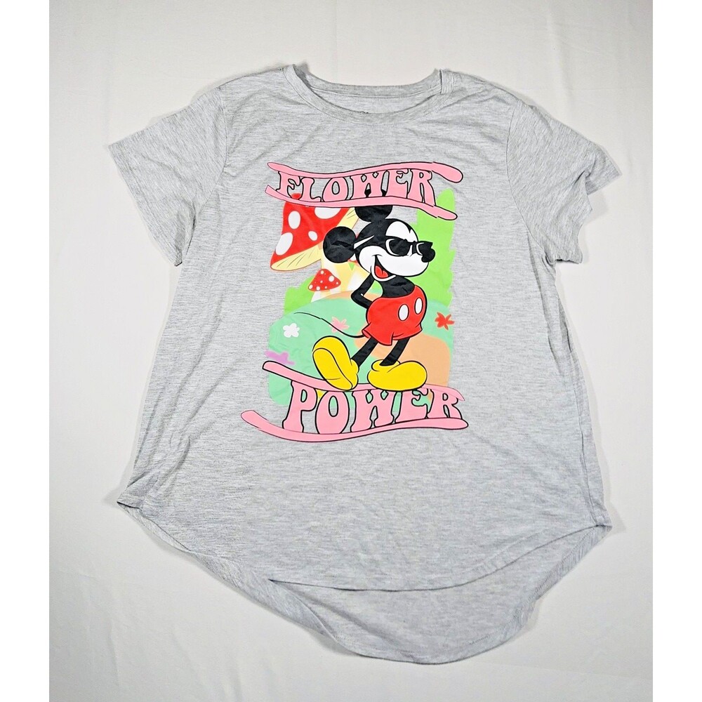 Disney Mickey Mouse XXL Women's T-Shirt Flower Power
